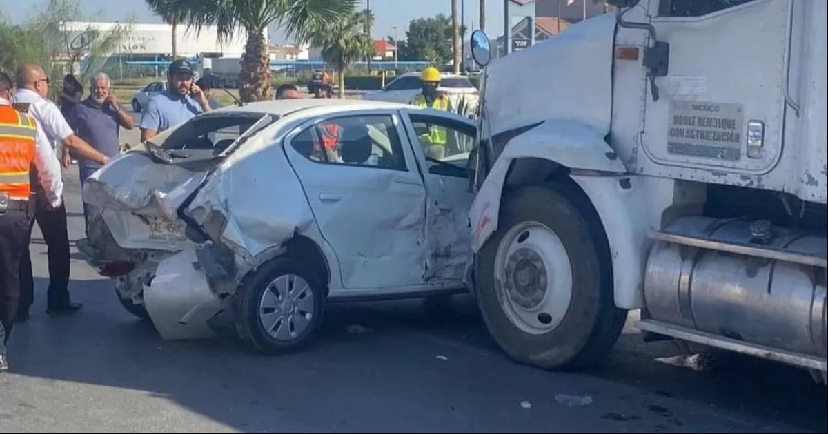 “Mega carambola” en Torreón deja daños por miles de pesos