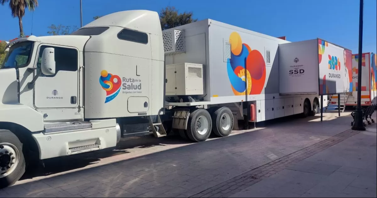 Realizan primeras cirugías en camión de la “Ruta de la Salud Rosa” en Mapimí