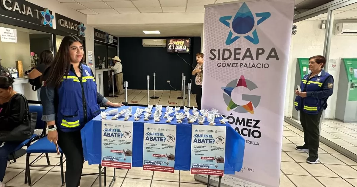 Francisco Escalera Tostado, director del Sideapa indicó que a tan solo tres horas de su lanzamiento, se habían distribuido más de 600 dosis de abate entre los ciudadanos de Gómez Palacio.