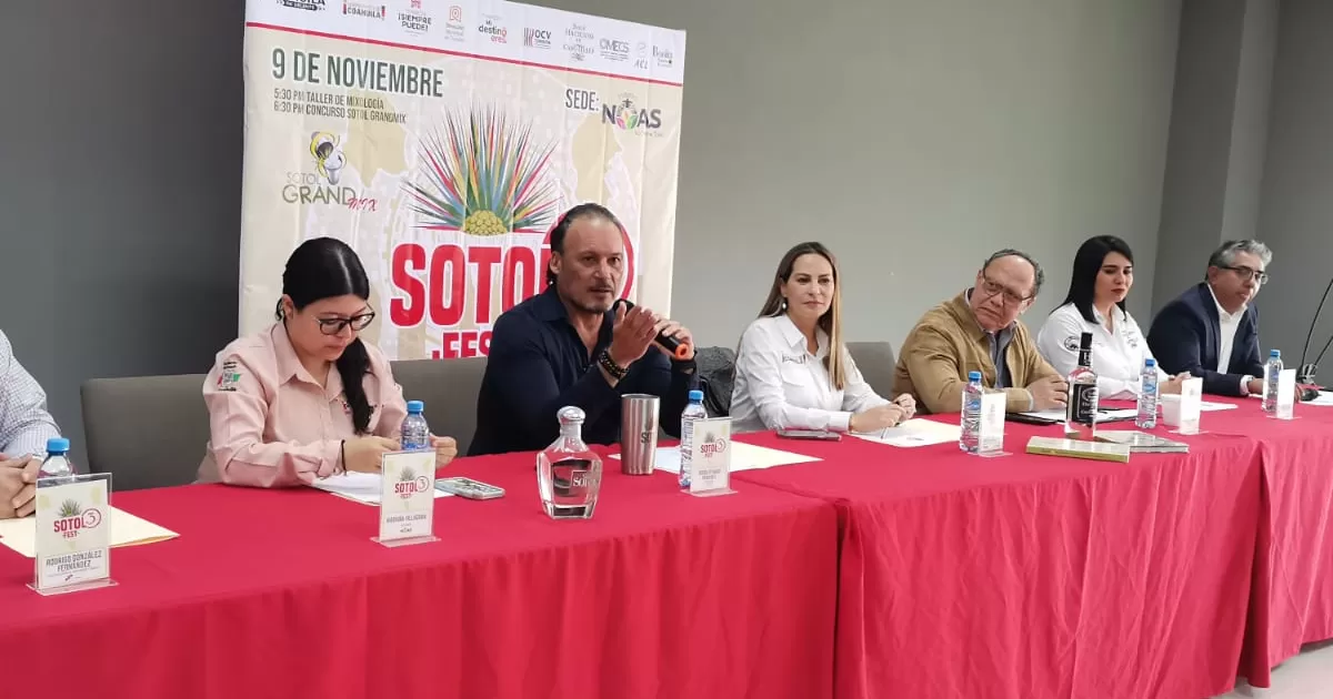 La funcionaria estatal destacó que Coahuila es sinónimo de sotol, pues desde hace más de 20 años este producto ha logrado posicionarse como una de las bebidas preferidas de la población.
