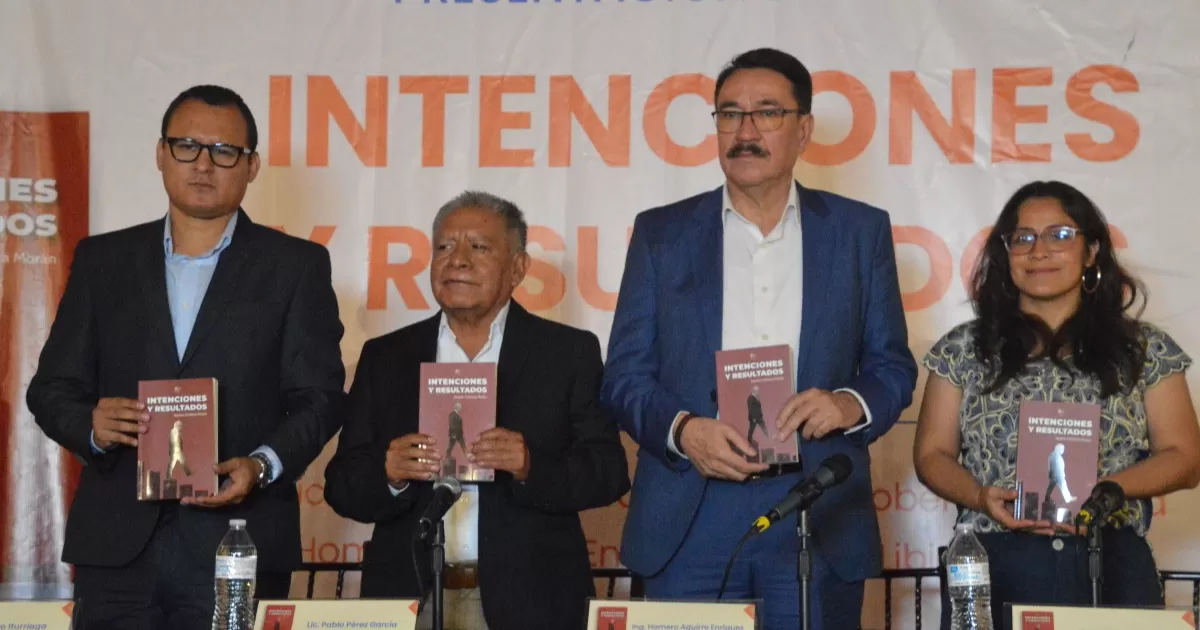 Presentan libro sobre “Intenciones y Resultados” del gobierno de López Obrador