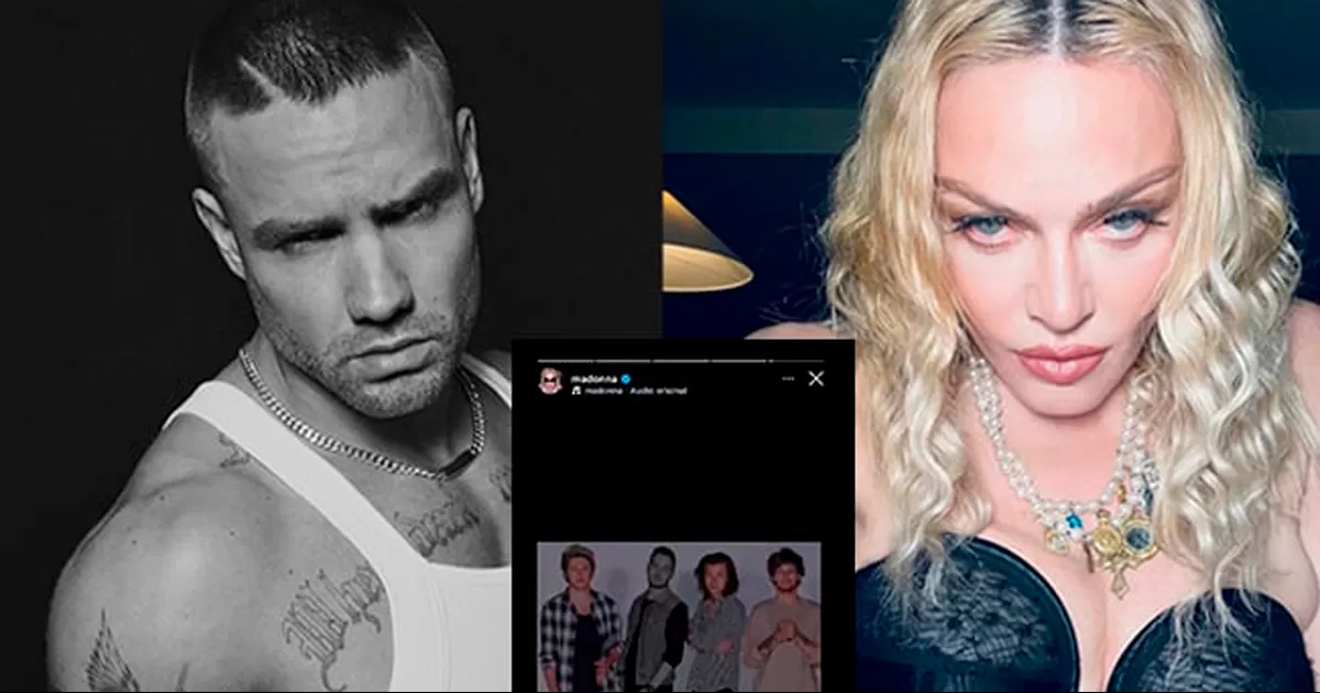 ¿Fue ella? Sospechosa publicación de Madonna levanta dudas sobre la muerte de Liam Payne