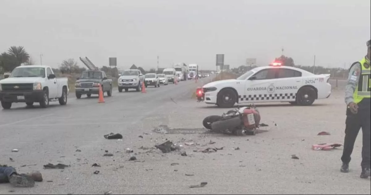 Se registra otro accidente de motocicleta en Gómez Palacio, hay un fallecido.