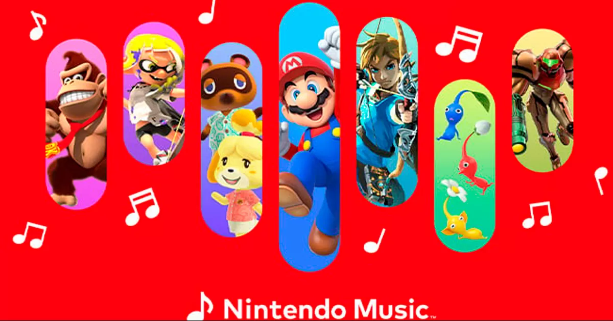 La app unge como una enorme biblioteca musical para los usuarios que tengan una suscripciÃ³n de Nintendo Switch Online