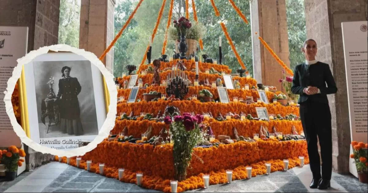 En esta ocasión el altar fue dedicado a heroínas mexicanas, anónimas y con nombre, entre las que destaca la feminista lagunera Hermila Galindo.