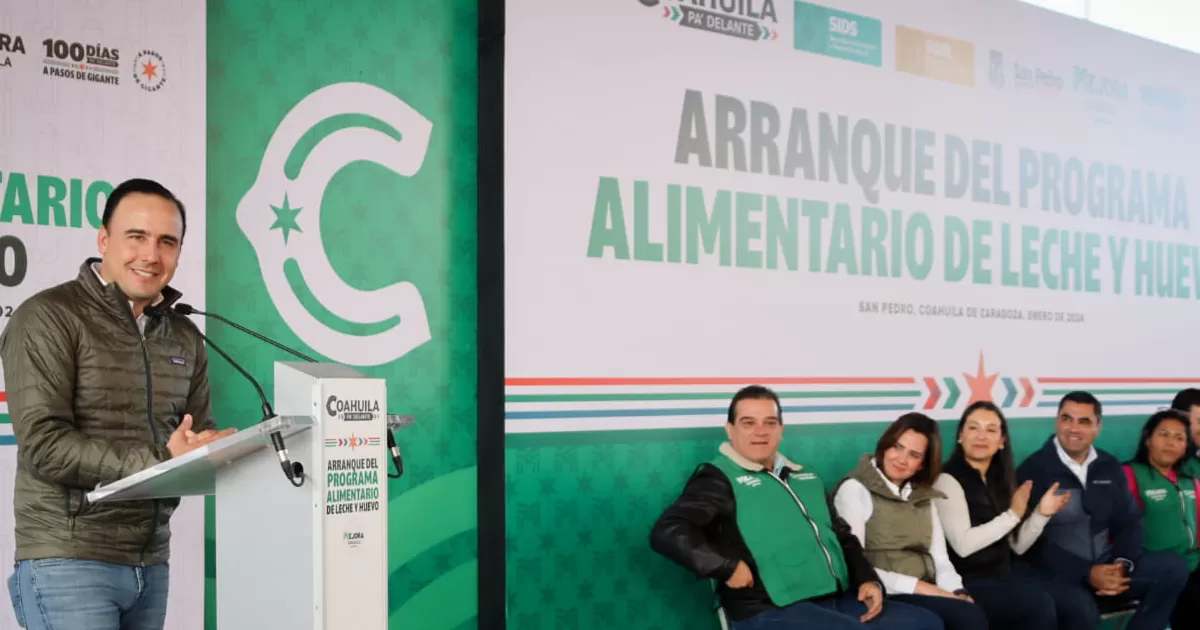 Arranca Manolo Jiménez programa de apoyo alimentario desde la Laguna.