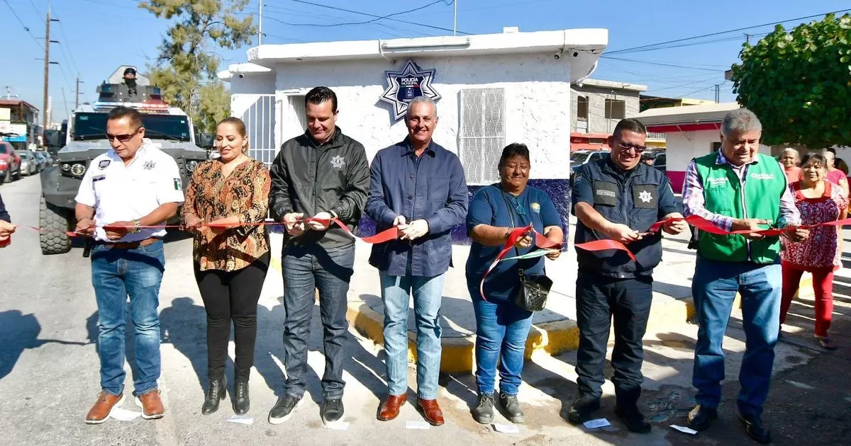 Entregan caseta de vigilancia en la colonia Tierra y Libertad