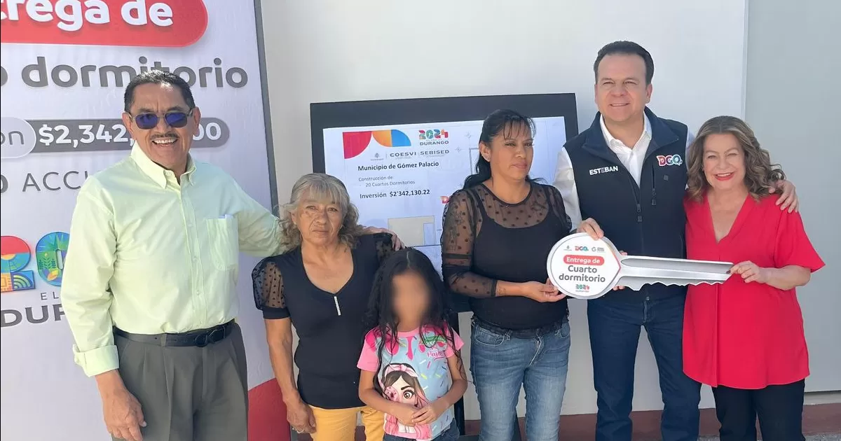 Avanza programa de entrega de cuartos adicionales en la Laguna de Durango