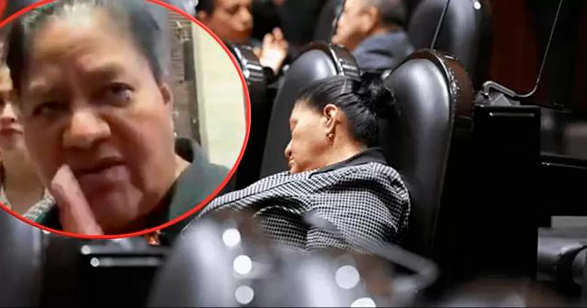 Es de mala fe : Diputada Herminia López confesó por qué se quedó dormida tras viralizarse su foto