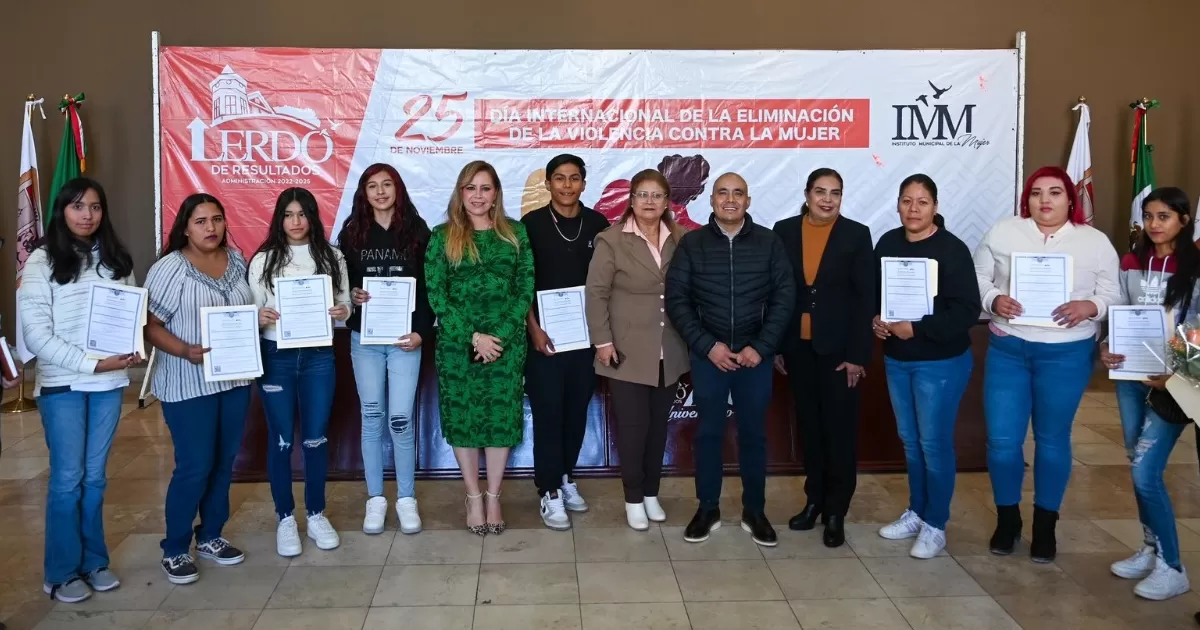 Se destacó que durante 2025 las acciones en favor de las mujeres de Lerdo seguirán en la  llamada “Ciudad Jardín”.