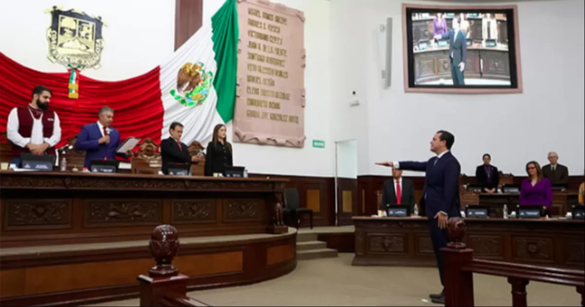 Por unanimidad, Federico Fernández Montañez rindió protesta como Fiscal General del Estado, ante el Pleno del Congreso del Estado, y durará en el cargo en el que permanecerá los próximos 7 años.