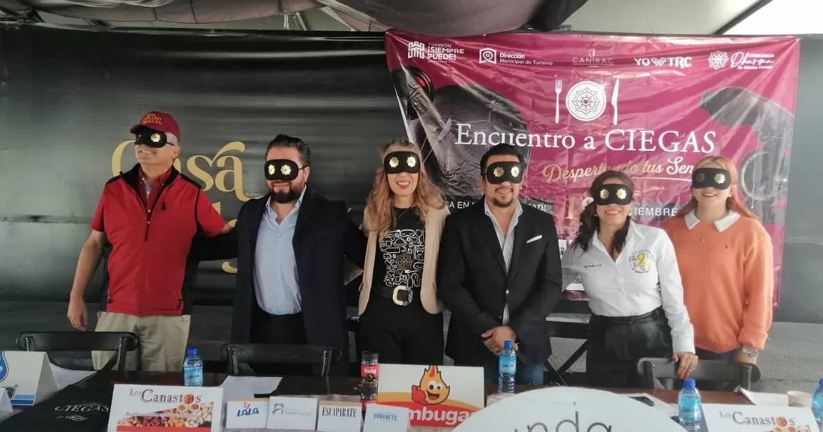 Con evento gastronómico, buscan crear conciencia sobre la discapacidad visual