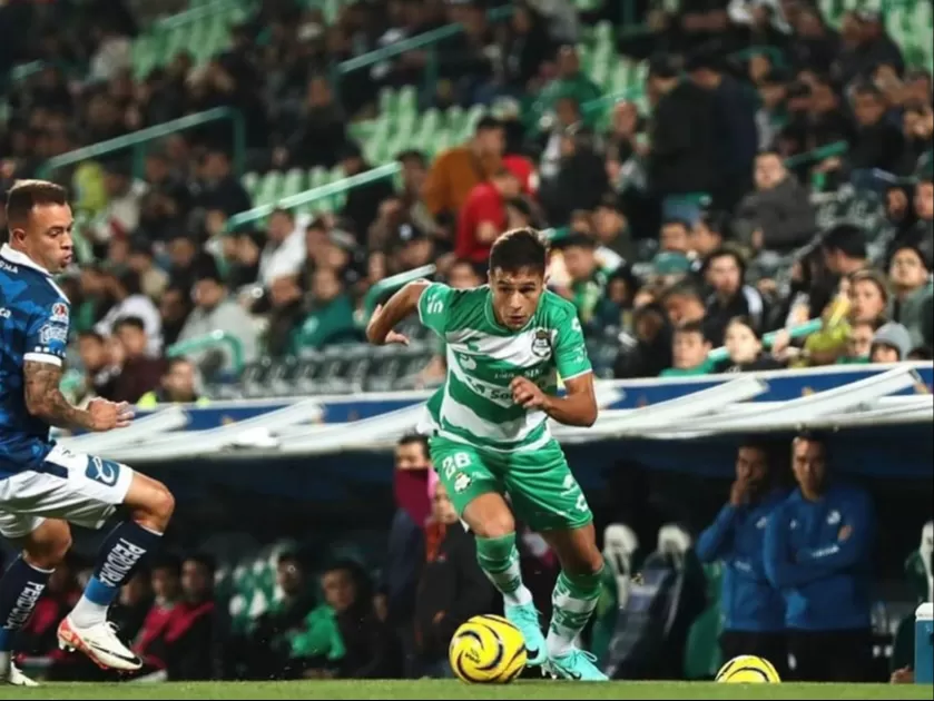 Ramiro Sordo, contento por primera anotación con Santos; busca ser protagonista