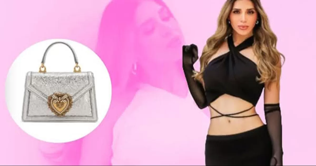 Emma Coronel lució un icónico vestido negro y un bolso Dolce & Gabbana de 41 mil pesos en Miss Guatemala USA