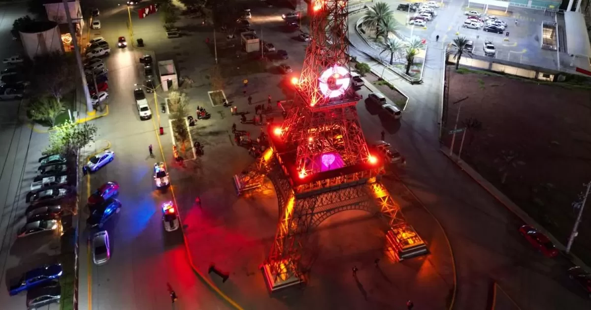 Iluminarán la Torre Eiffel de Gómez Palacio de “naranja”, contra la violencia a las mujeres