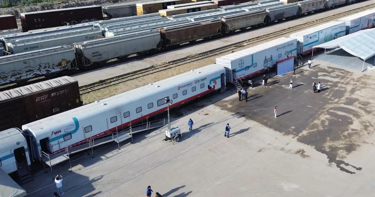 El Tren de la Salud llega a Torreón con servicios gratuitos