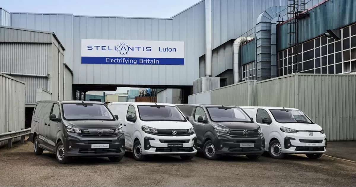 Stellantis justifica el cierre de la planta britÃ¡nica de Luton por las ventas insuficientes de furgonetas elÃ©ctricas medianas, que se concentran en Ellesmere