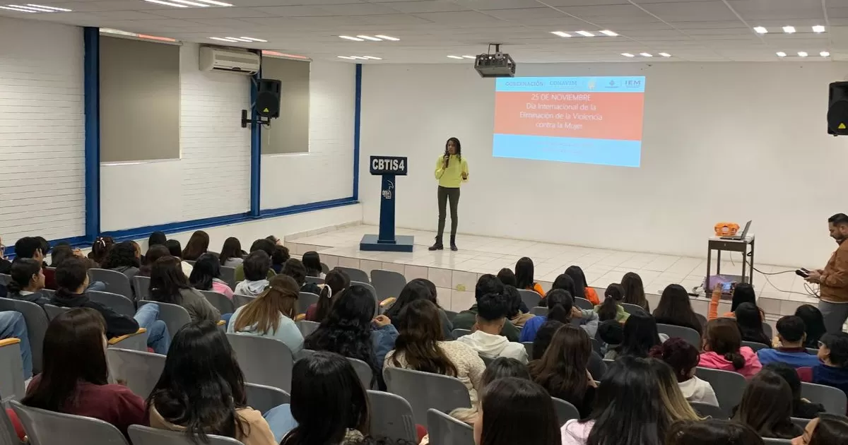 Esta plática estuvo destinada a las y los alumnos del CBTIS y del Instituto Tecnológico de Lerdo, con la participación de personal docente y prefecturas, actividad en la que también participó la Federación Estudiantil de la Laguna y se contó con la presencia del subsecretario General de Gobierno en la Laguna, Raúl Meraz Ramírez.