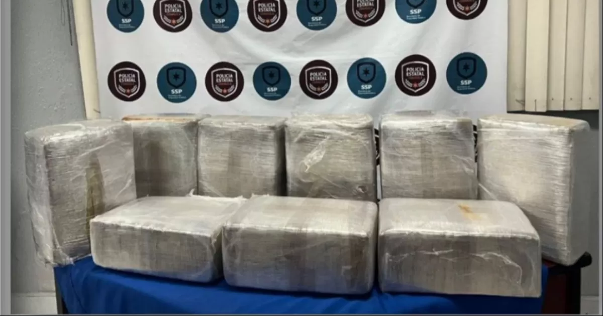 Policía estatal de Coahuila asegura 100 kg de marihuana
