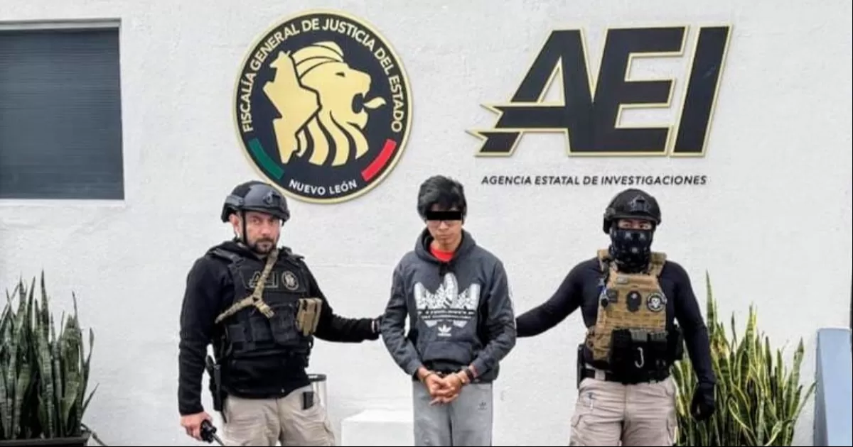 El joven presuntamente se mantenía escondido en casa de familiares radicados en Escobedo, Nuevo León