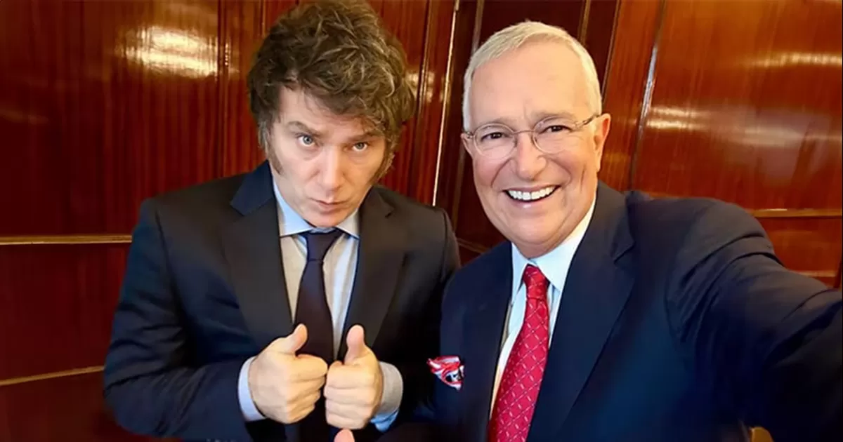 El empresario Ricardo Salinas Pliego visitÃ³ la Casa Rosada en Buenos Aires, Argentina, para sostener una reuniÃ³n con el presidente Javier Milei