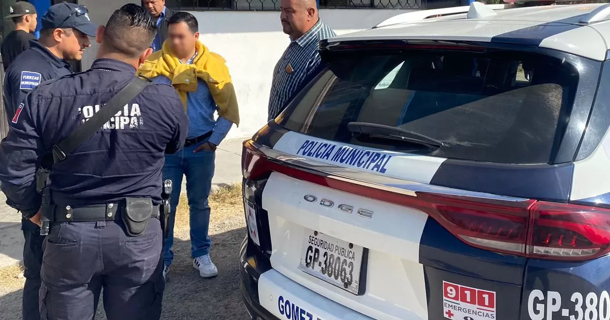 Detienen a un presunto acosador de menores en Gómez Palacio