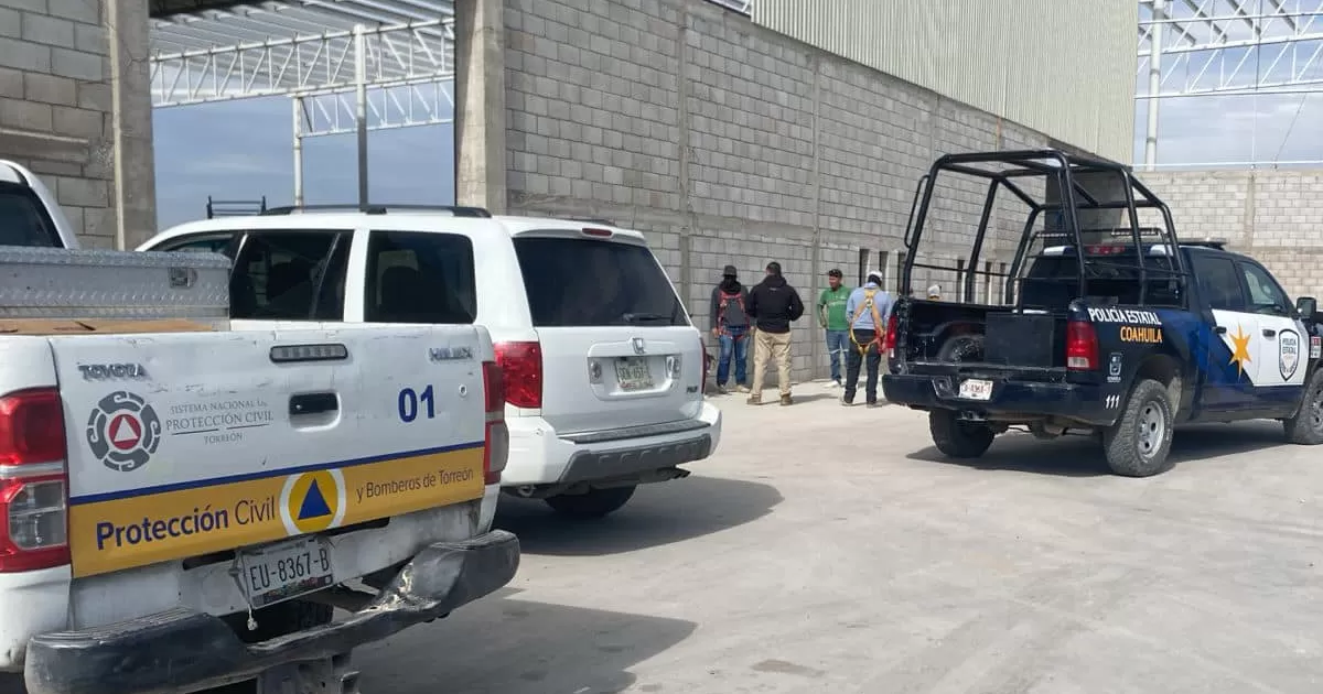 Joven muere al caer de un andamio en Torreón