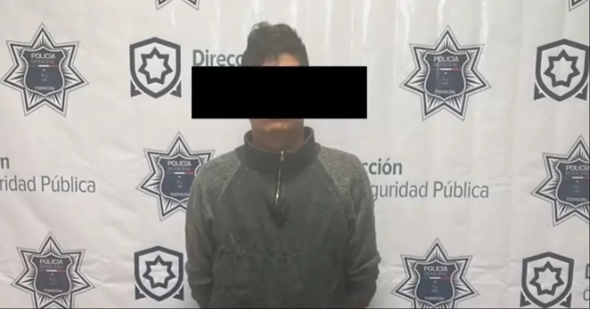 Detienen a hombre que presuntamente abuso de la hija de su novia