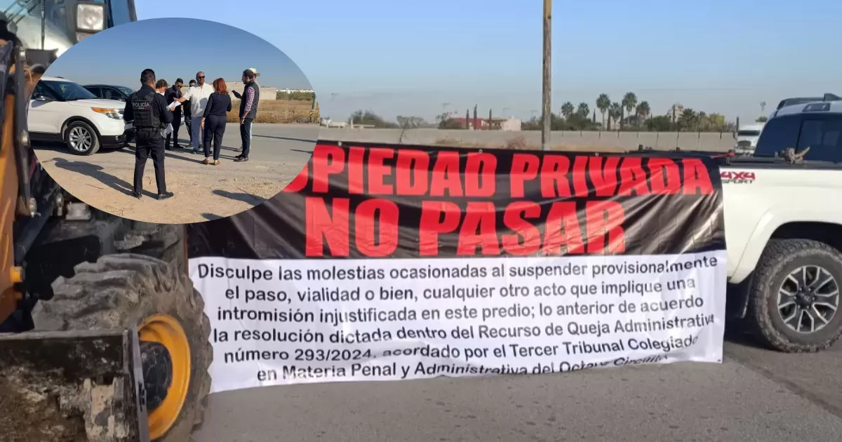 Intimida Román a manifestantes; lejos de resolver, rodea y videograba con policías a los quejosos