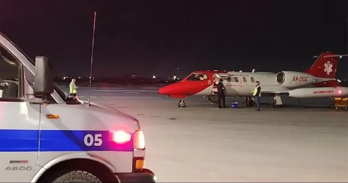 Trasladan a bebé con quemaduras de Torreón a Texas.