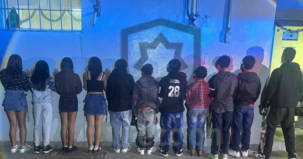 DSPM Torreón canaliza a 11 menores por faltas administrativas durante patrullaje preventivo