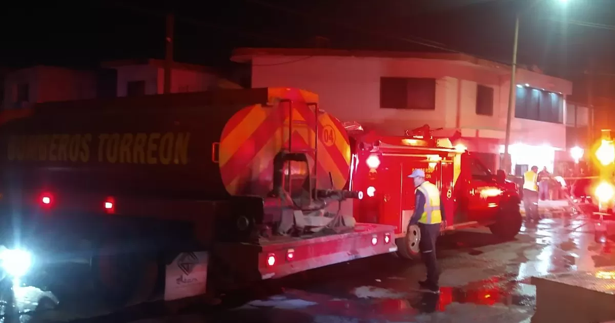 Incendio de miscelanea consume mercancia en su totalidad en Torreón
