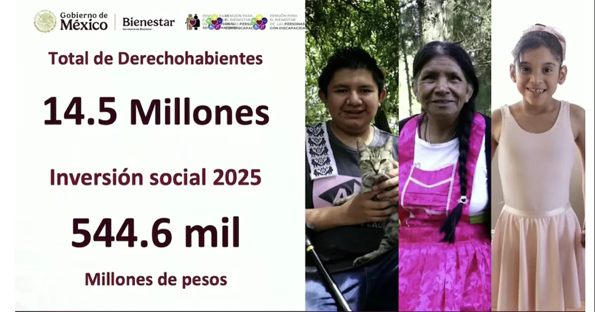 Adultos mayores, personas con discapacidad y mujeres trabajadoras recibirÃ¡n el pago a partir de este 2 de enero