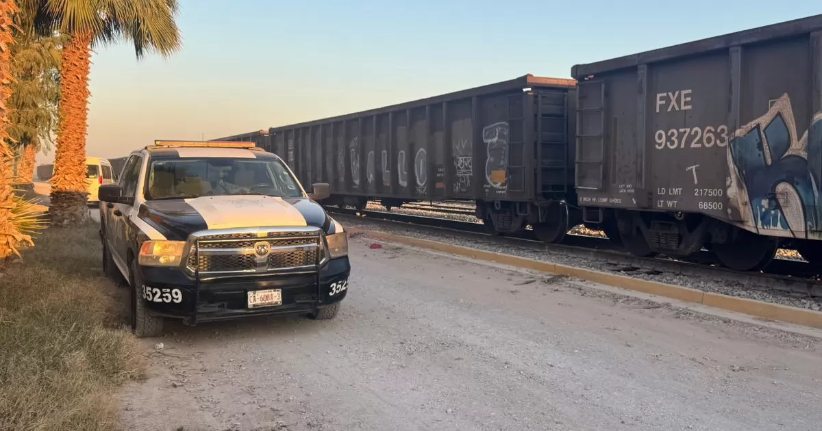 Migrantes mueren al caer de tren en Torreón; uno era un bebé