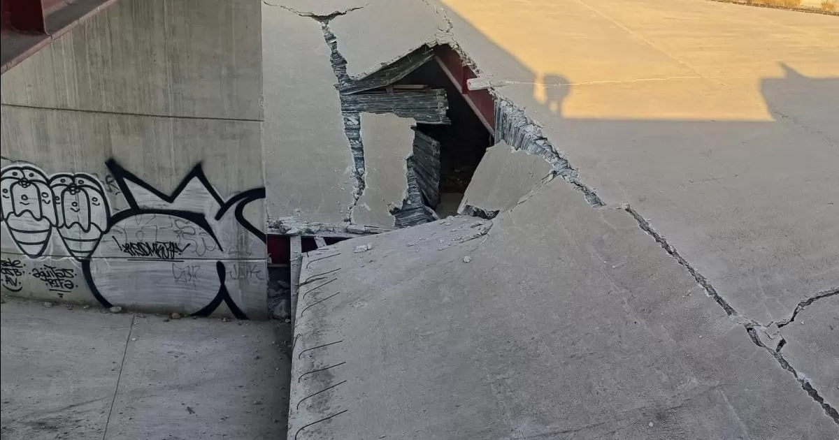 Estado investigará causas del derrumbe de estructura del Bus Laguna