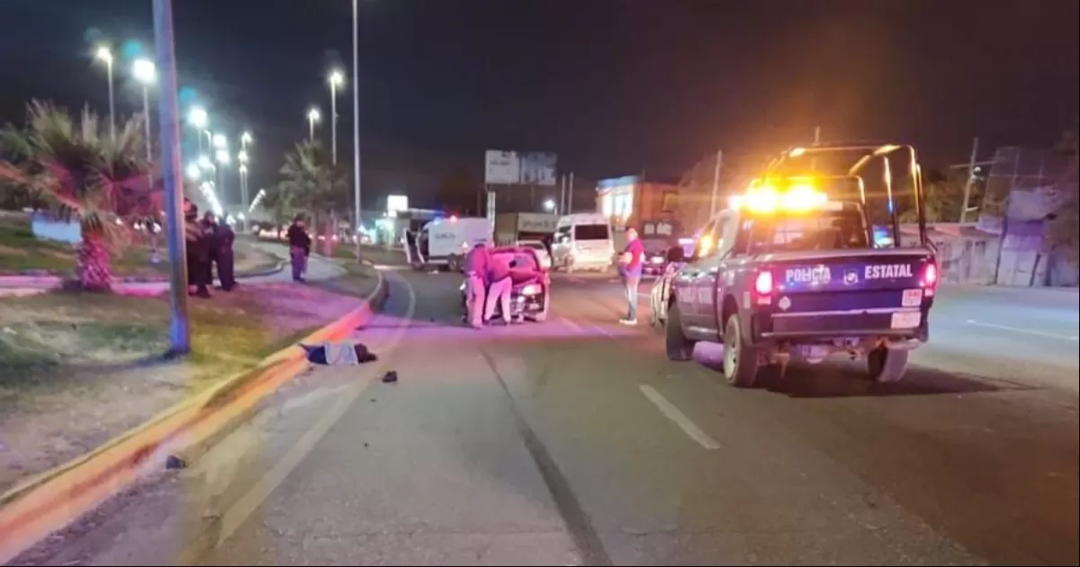 Muere peatón atropellado en Gómez Palacio, responsable huyó del lugar