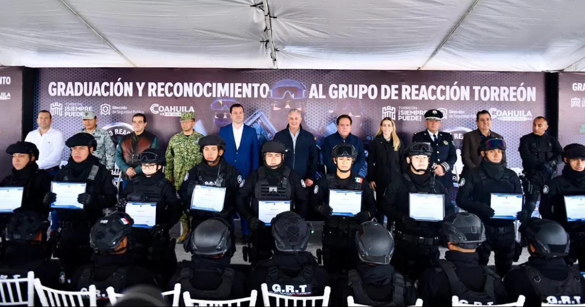 Se incorporan nuevos elementos al Grupo de Reacción Torreón