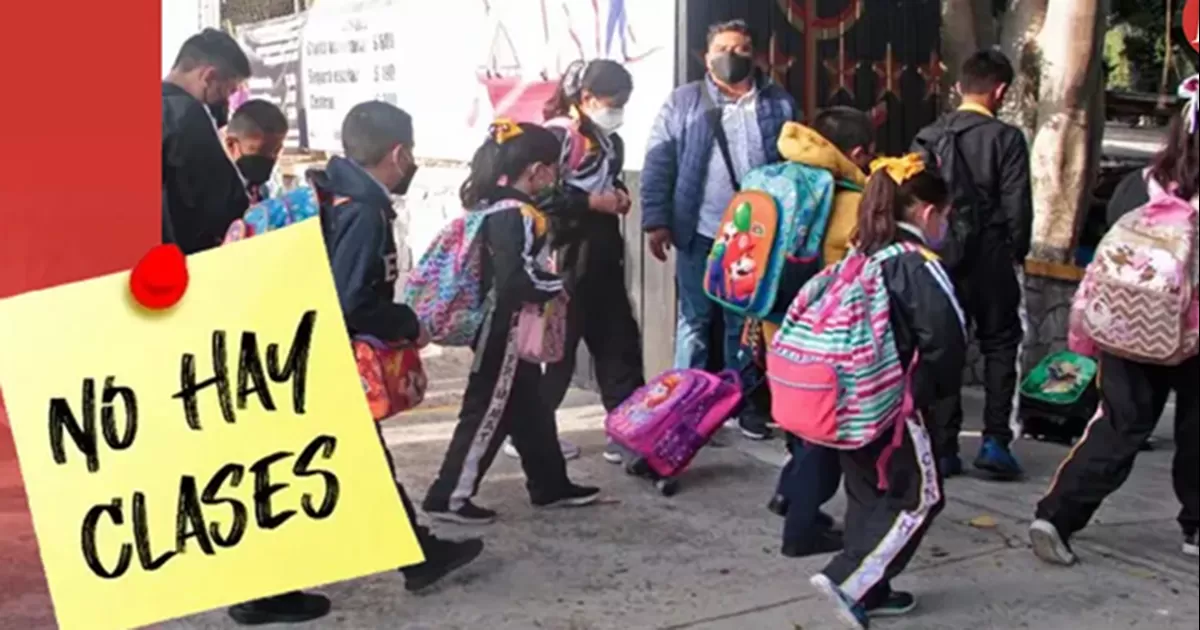 ¿Cuándo y por qué descansan 4 días los estudiantes de la SEP?
