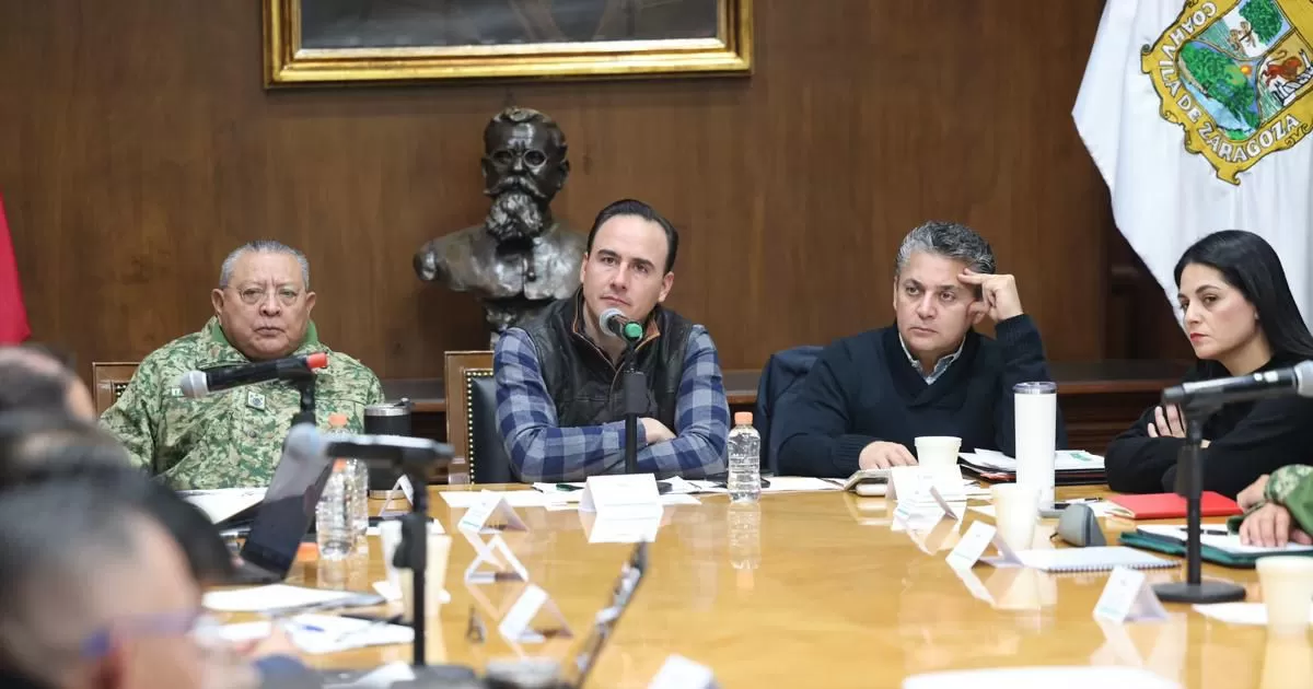 Atención a repatriados y blindaje de nuestro estado, temas de la reunión de seguridad: Manolo Jiménez Salinas