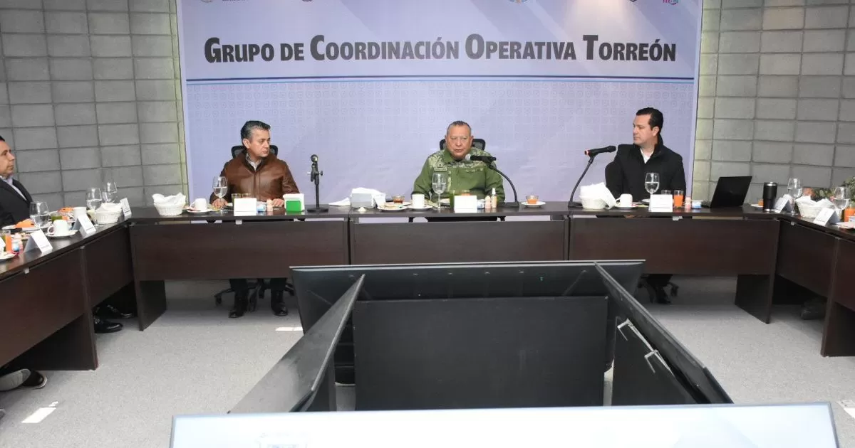Inicia trabajos el Grupo de coordinación operativo de Torreón