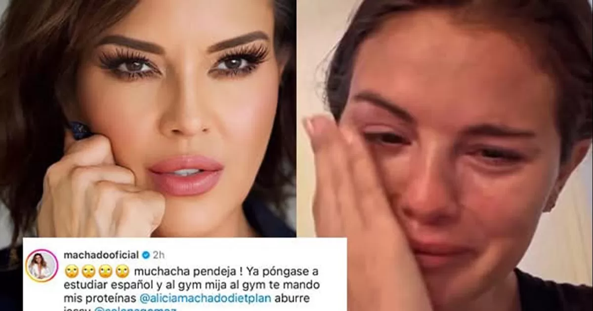 Póngase a estudiar español: Alicia Machado ataca a Selena Gomez por llorar por las deportaciones