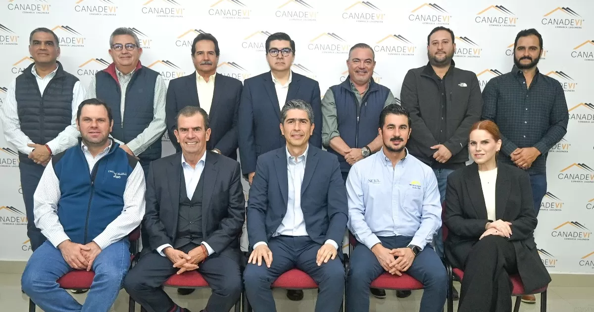 Marcelo Obeso Anaya asume la presidencia de CANADEVI Laguna