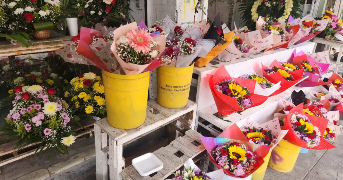 Prevén aumento del 70 por ciento en ventas de flores por San Valentín