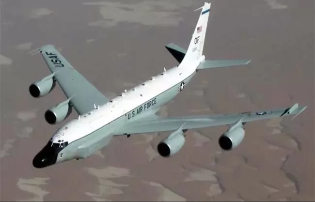 AviÃ³n de Fuerza AÃ©rea de EU utilizado para reconocimiento fue detectado mientras sobrevolaba en territorio mexicano, en Golfo de California.
