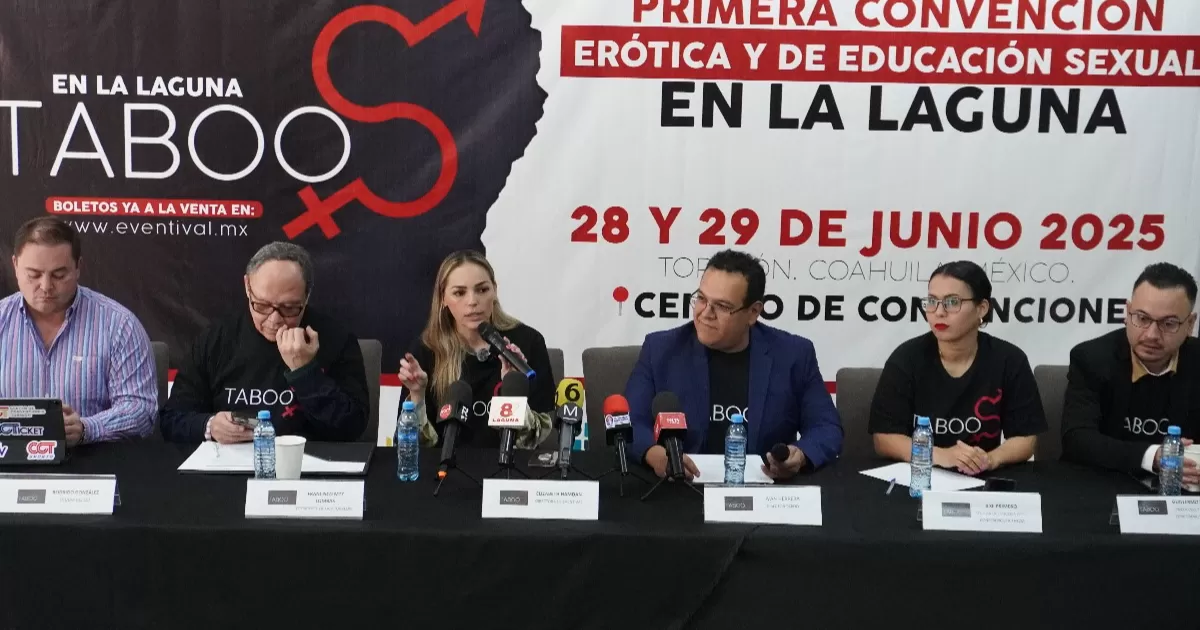 Anuncian primera convención erótica y de educación sexual en Torreón