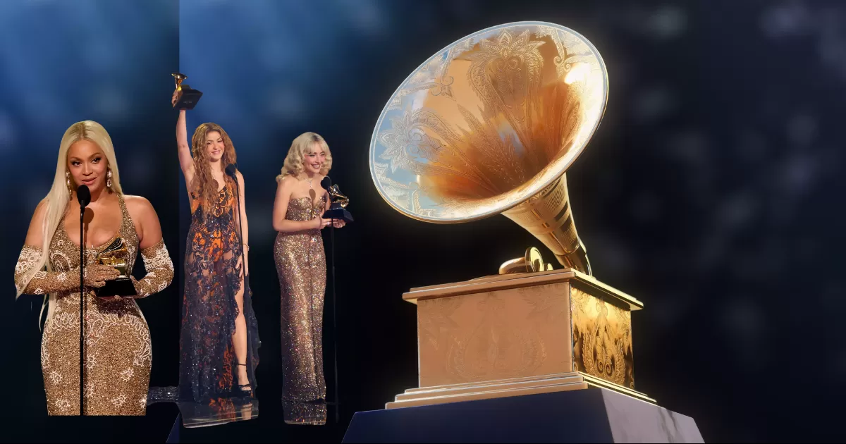 La premiaciÃ³n estuvo llena de momentos y sorpresas, ademÃ¡s, el talento latino brillÃ³ en los Grammy 2025.