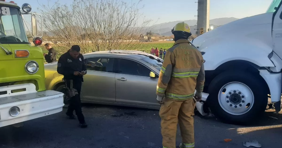 Muere conductor en aparatoso choque en Lerdo, Durango