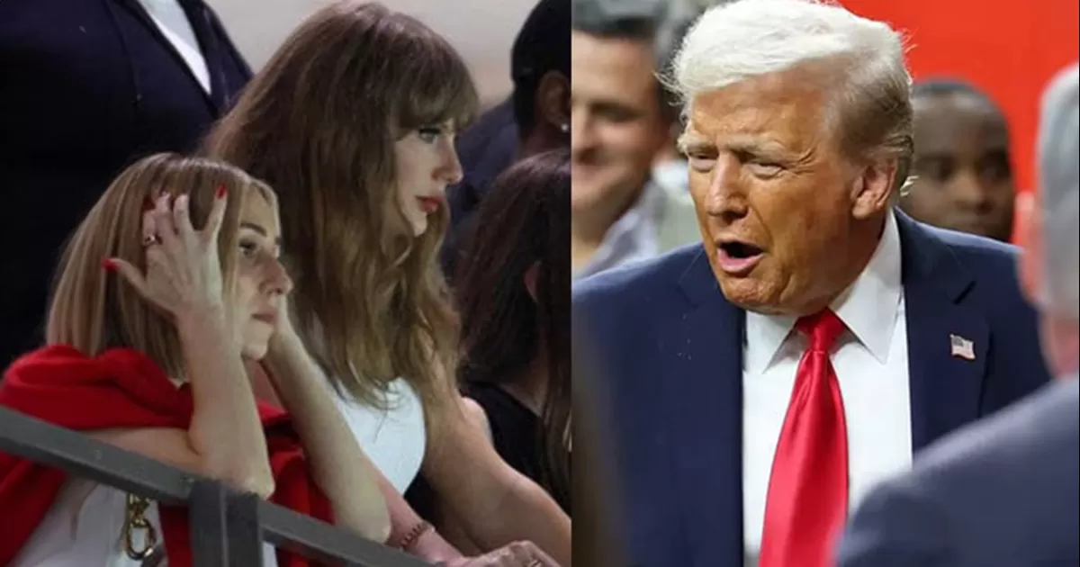 Donald Trump, no desaprovechÃ³ la oportunidad de burlarse de la cantante Taylor Swift, tras ser abucheada en el Super Bowl LIX