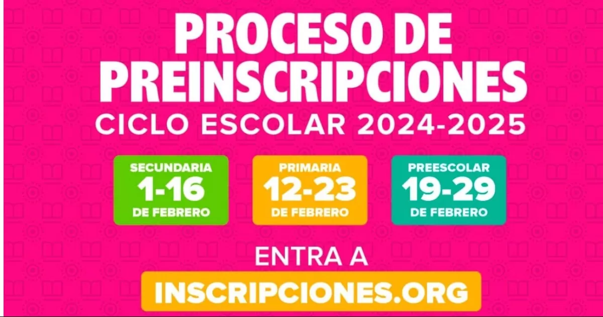 La Secretaría de Educación en Coahuila informó que las pre inscripciones para el nivel Secundaria del ciclo escolar 2024-2025, avanzan con celeridad.