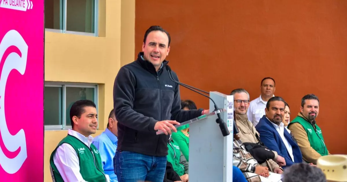 “Que sepan los delincuentes que aquí en Coahuila mandamos nosotros”: Manolo Jiménez Salinas